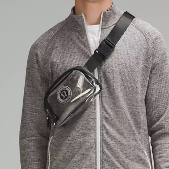 lululemon athletica Black Clear Crossbody Bag - Picture 2 of 6